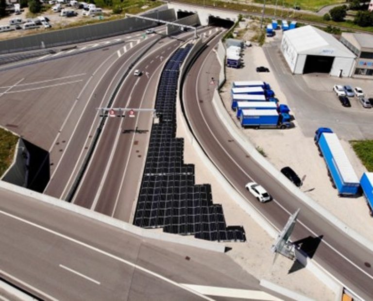 Referenz_Neubau PV-Anlagen Ostring-Autobahn Biel